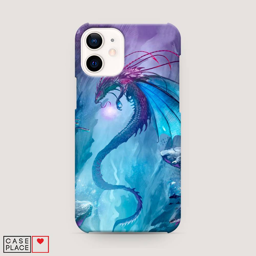 

Пластиковый чехол "Водный дракон" на Apple iPhone 12 mini, 12620-1