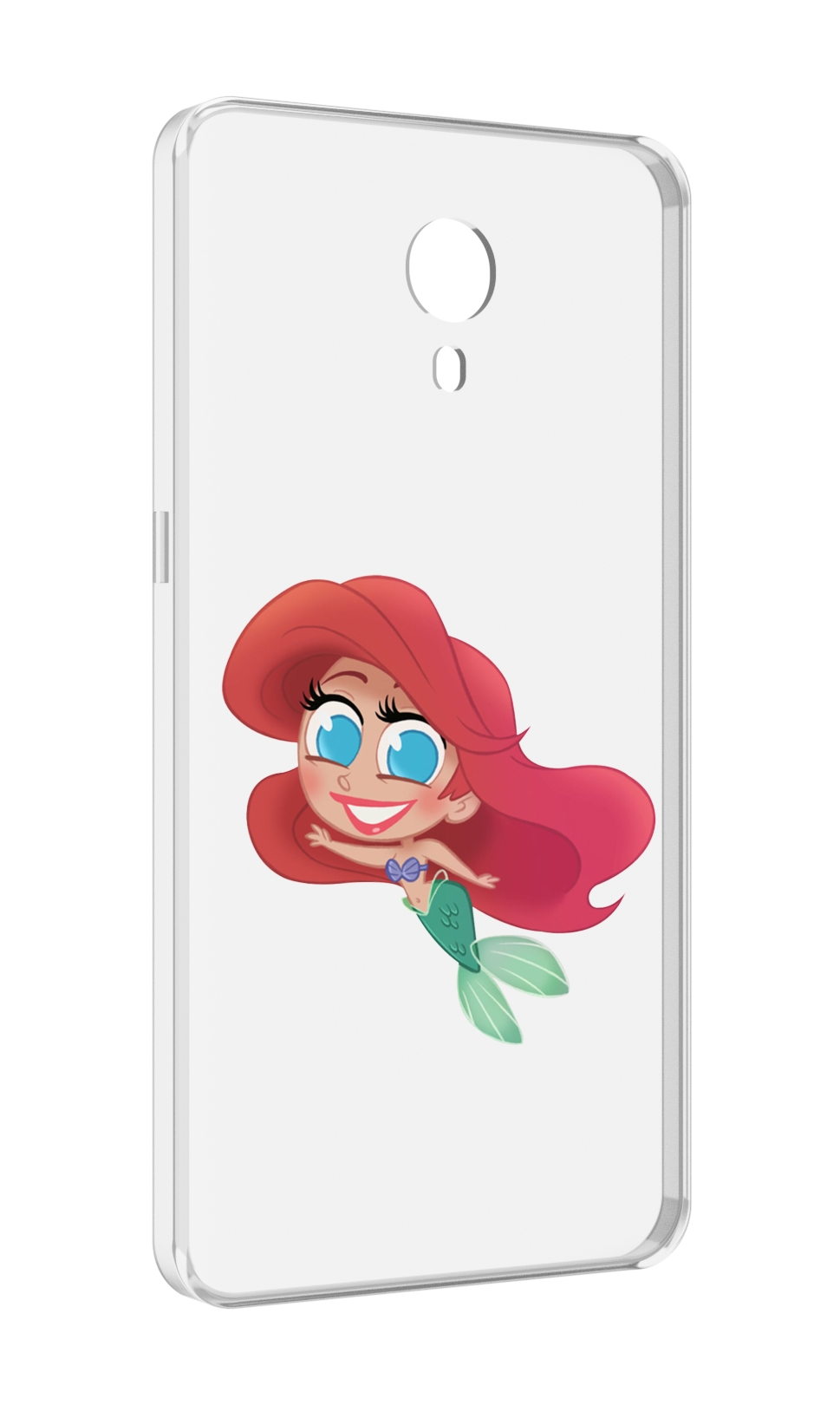 

Чехол MyPads русалка-мулатка для Meizu M3 Note, Прозрачный, Tocco