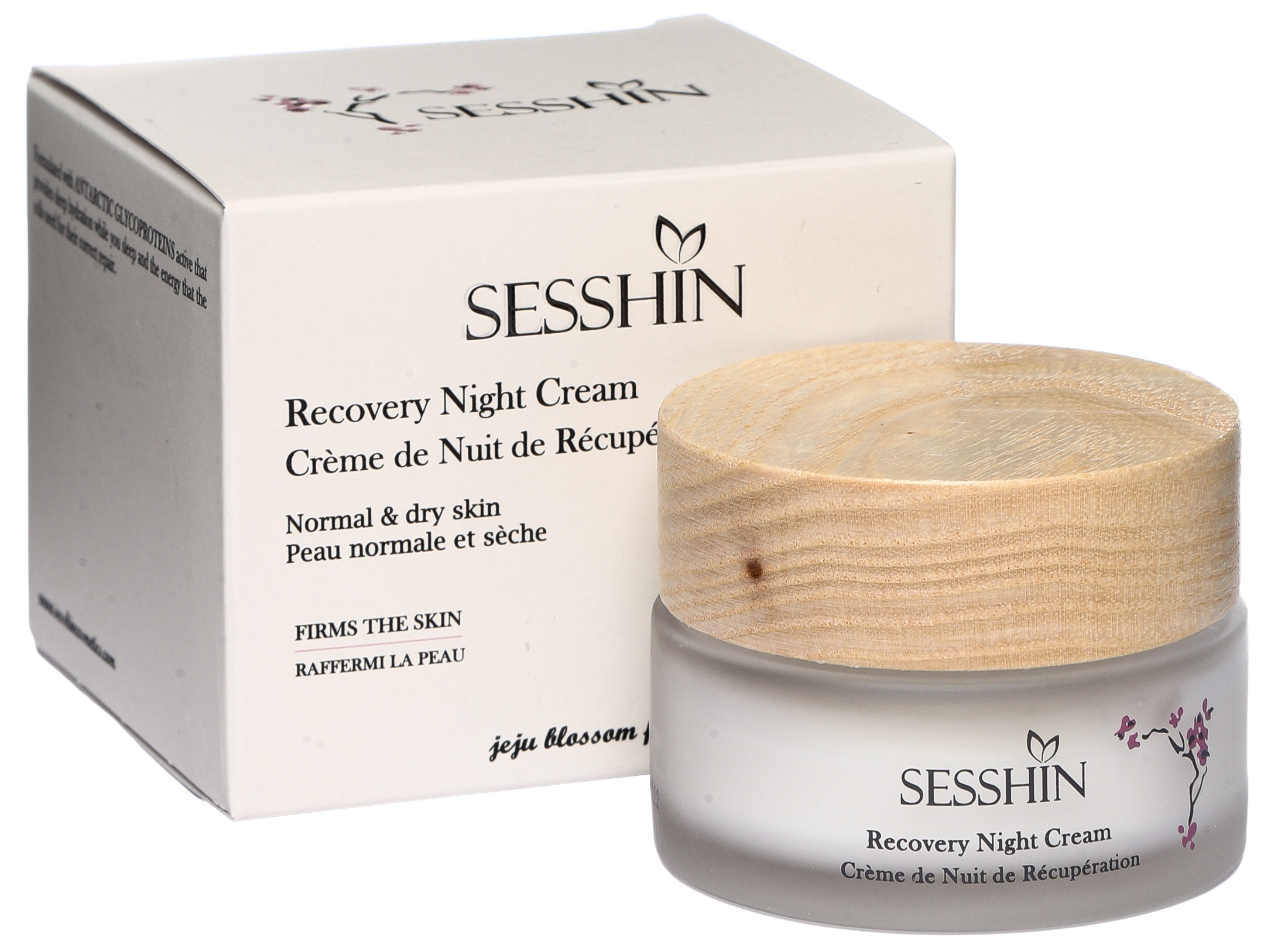 фото Восстанавливающий ночной крем sesshin recovery night cream, 50 мл