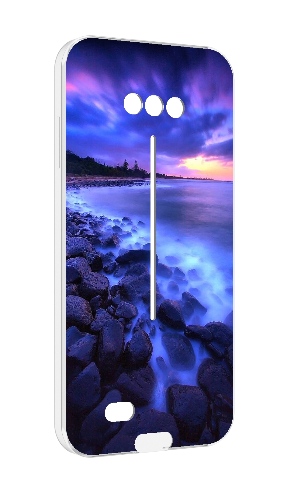 

Чехол MyPads неоновый берег для Doogee S41/S41 Pro противоударный, Tocco