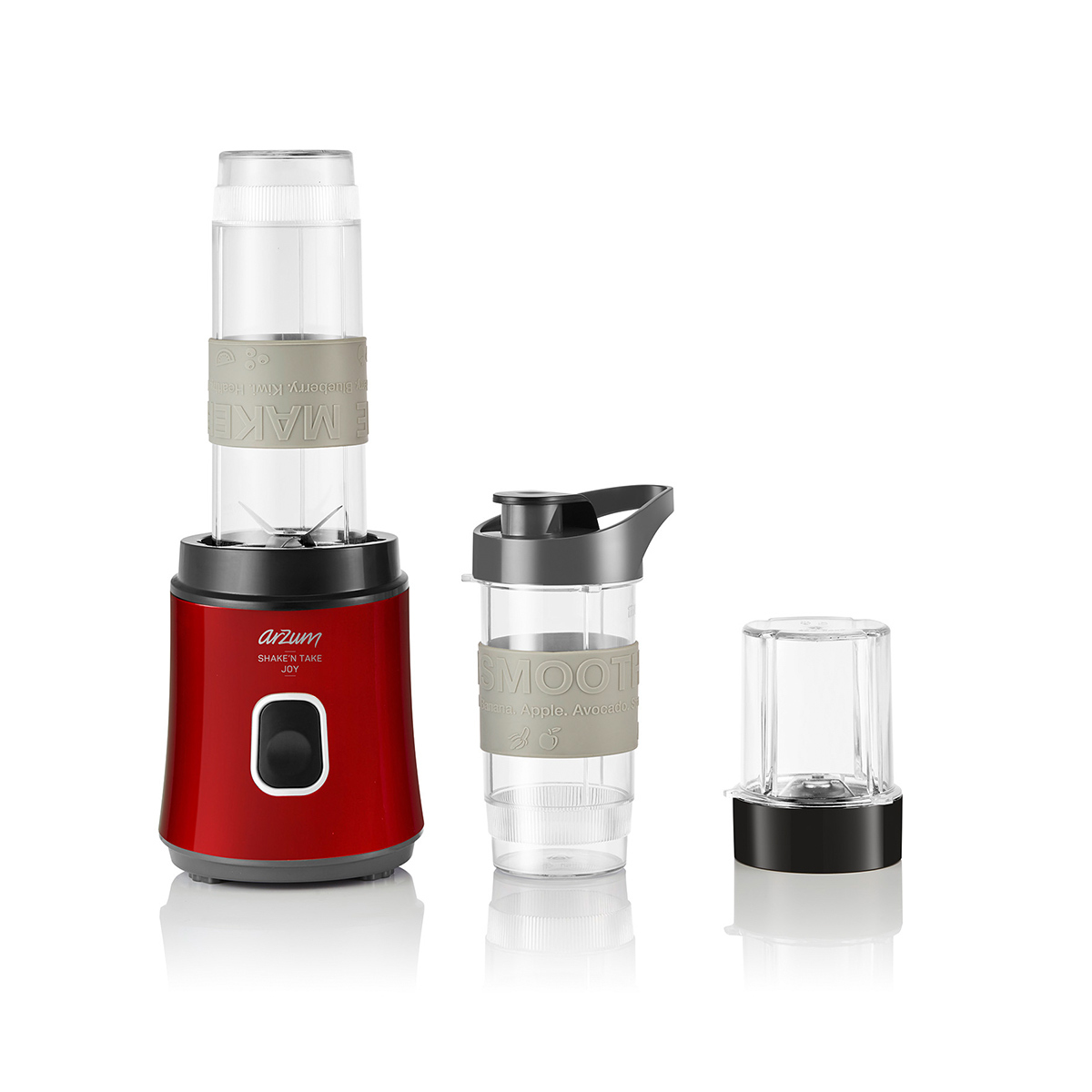 фото Блендер arzum shake'n take joy ar1101-n red