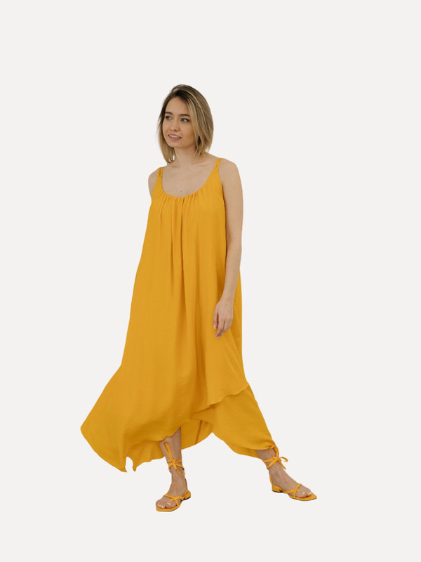 

Сарафан женский Модный дом виктории тишиной Кейси желтый M, Кейси