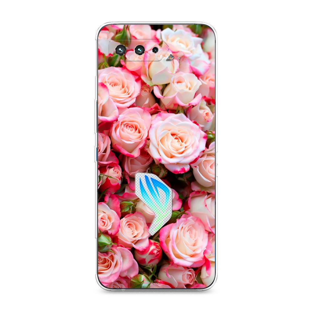 

Чехол для Asus Rog Phone 5/5s "Много роз", 44250-2