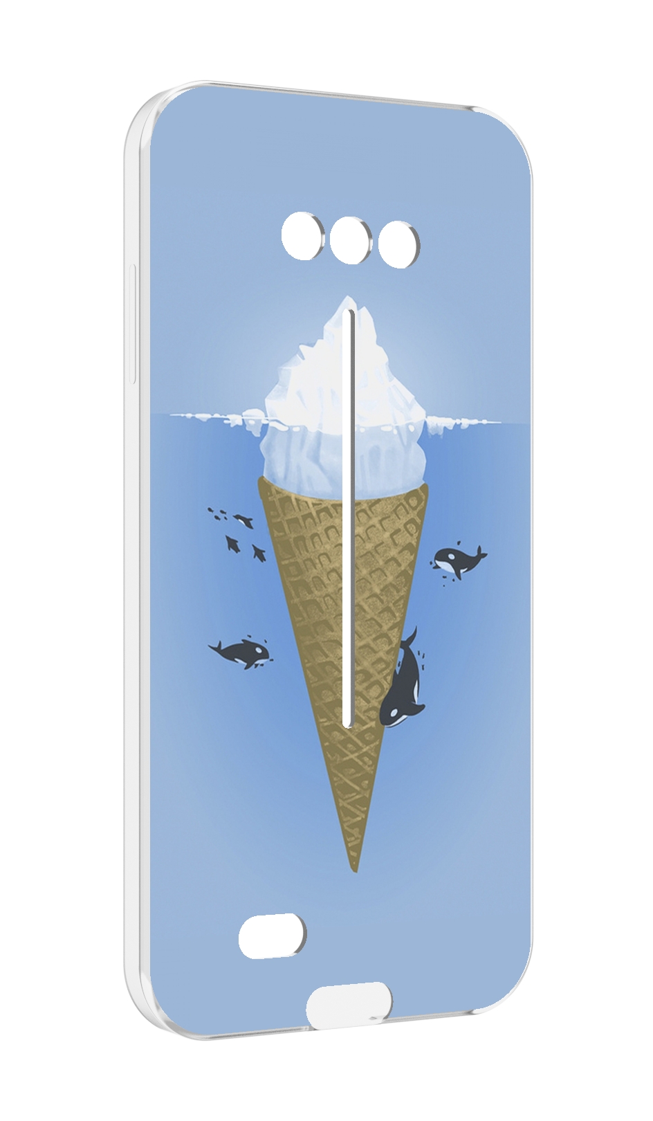 

Чехол MyPads мороженное-у-косаток для Doogee S41/S41 Pro противоударный, Tocco