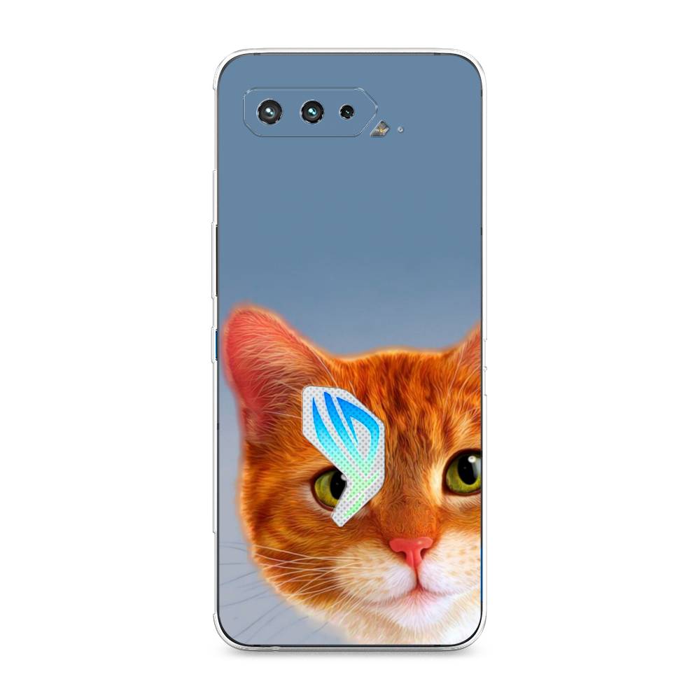 

Чехол для Asus Rog Phone 5/5s "Любопытный котик", 44250-1