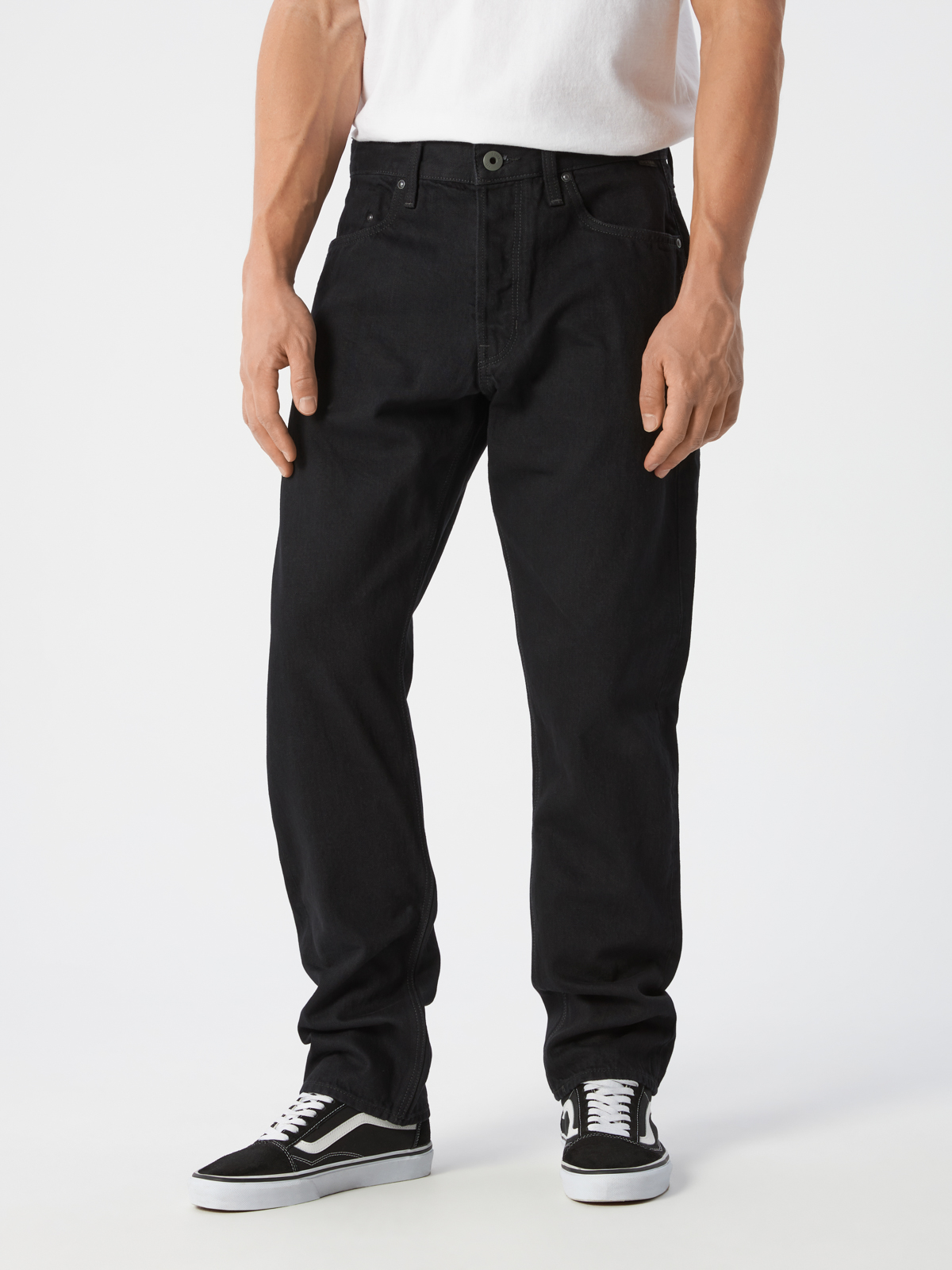 

Джинсы мужские G-Star Raw D19161-D182-A810 черные 32/34, Черный, D19161-D182-A810