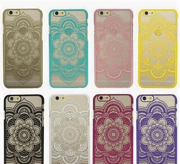 

Накладка пластик для iPhone 6 Plus/6S Plus Kaleidoscope Yellow, Желтый
