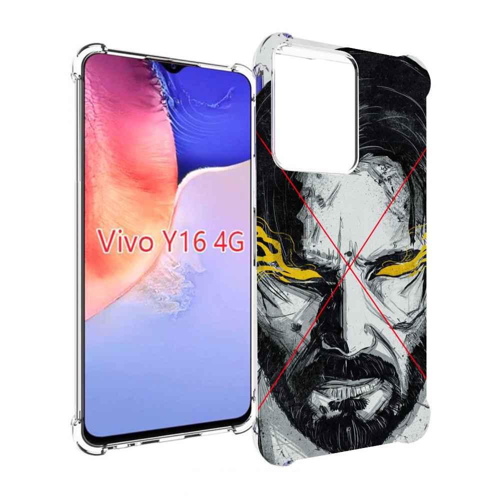 Чехол MyPads Джон-Уик для Vivo Y16 4G/ Vivo Y02S