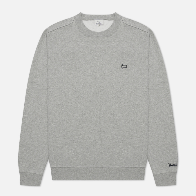 

Свитшот мужской Woolrich CFWOSW0113MRUT2792 серый S, CFWOSW0113MRUT2792