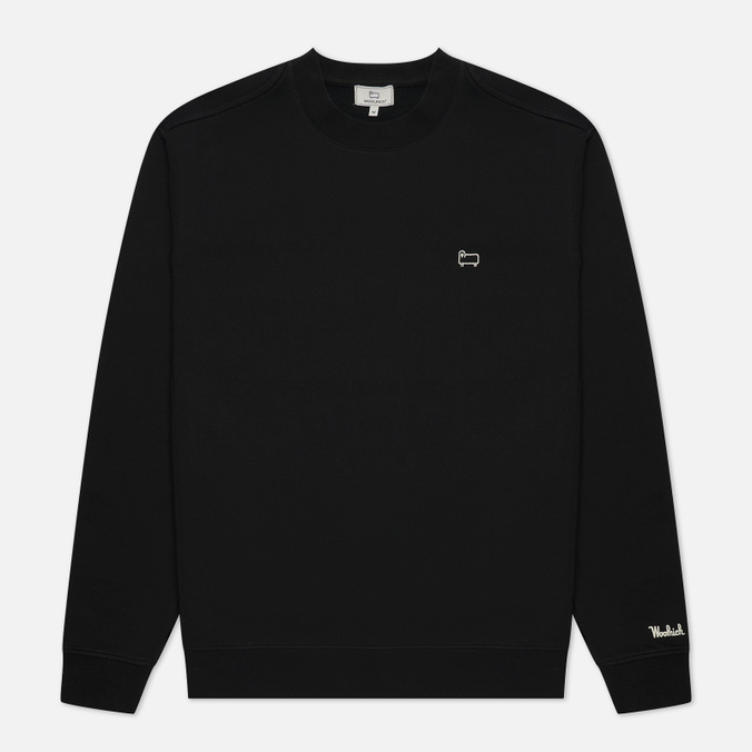 

Свитшот мужской Woolrich CFWOSW0113MRUT2792 черный L, CFWOSW0113MRUT2792