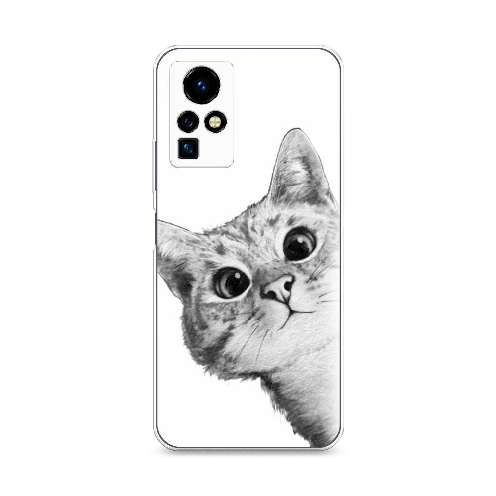

Чехол Awog на Infinix Zero X Pro "Кот рисунок черно-белый", Разноцветный, 3101150-1