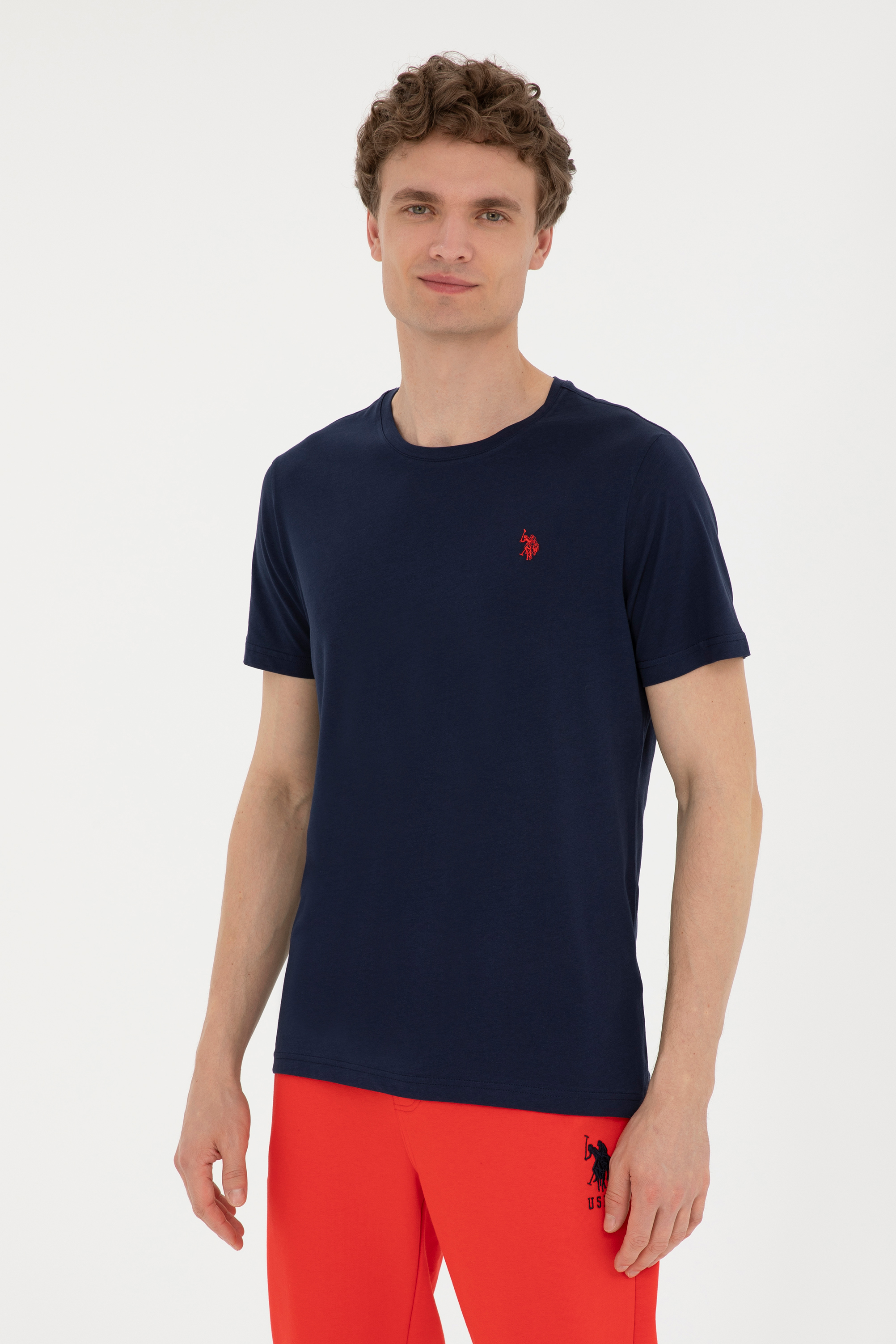 

Футболка мужская U.S. POLO Assn. G081SZ0110TS01IY024 синяя L, Синий, G081SZ0110TS01IY024