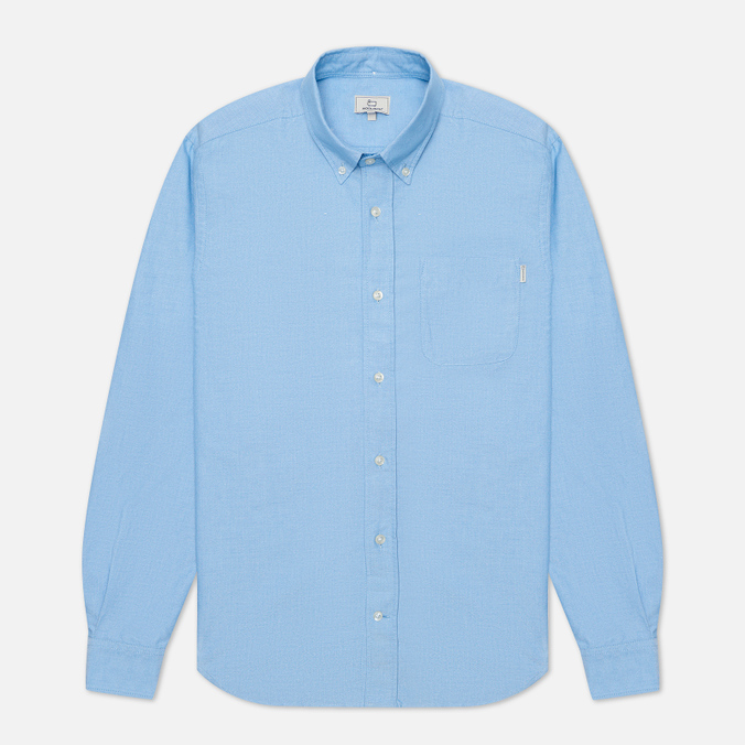 

Рубашка мужская Woolrich CFWOSI0066MRUT2170 голубая L, CFWOSI0066MRUT2170