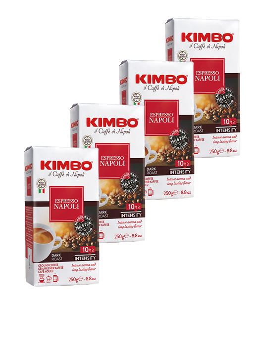 Кофе молотый Kimbo Espresso Napoli, 4 шт по 250 г