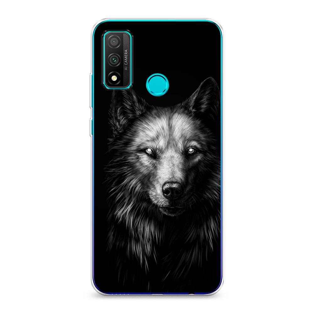 

Чехол Awog "Волк черно белый" для Huawei P Smart 2020