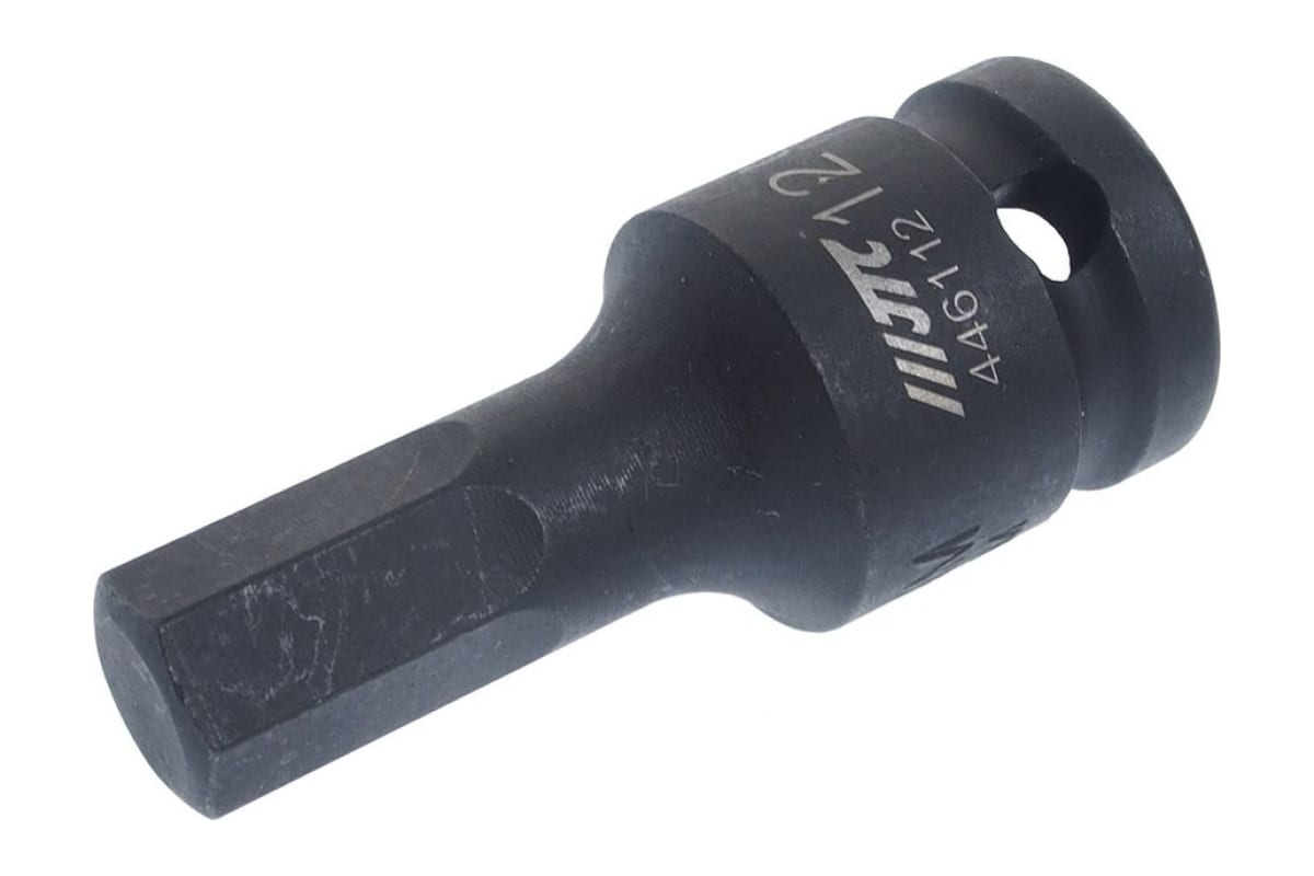 

JTC JTC-446112 Головка торцевая ударная HEX 1/2 H-12, диаметр 25, длина 60мм JTC /1 () 1шт
