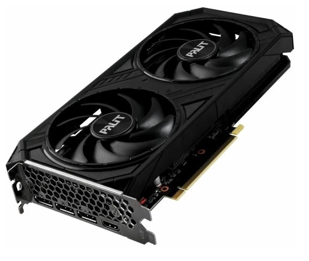 

Видеокарта Palit NVIDIA GeForce RTX 4060 Ti DUAL OC, GeForce RTX 4060 Ti DUAL OC