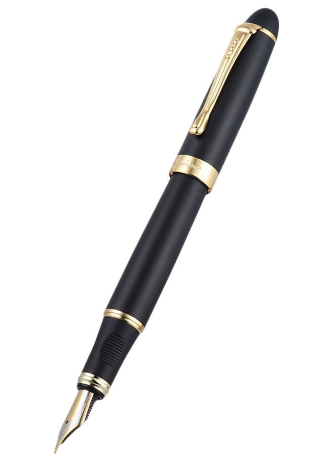 Перьевая ручка Jinhao X450 Black Paint 05mm подарочная упаковка