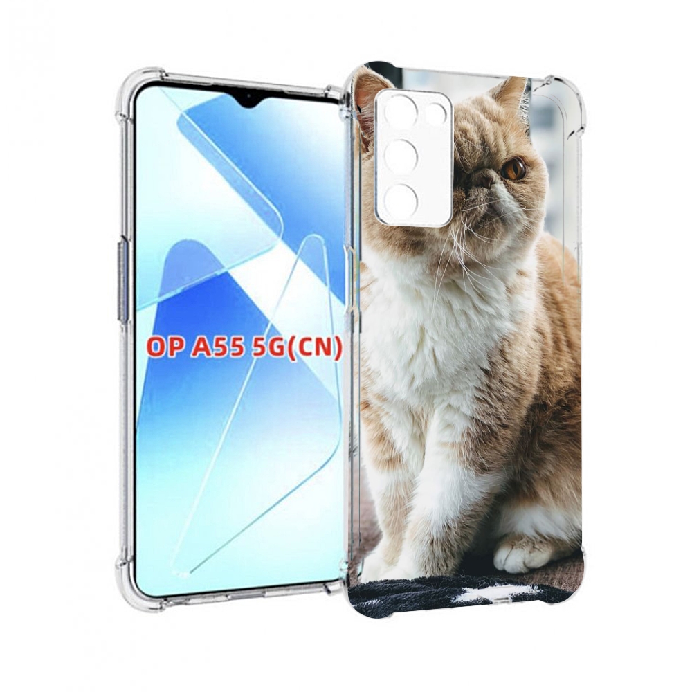 Чехол MyPads кошка экзот для Infinix Zero X Neo