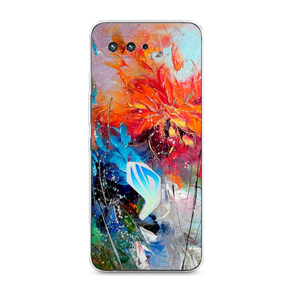 

Чехол для Asus Rog Phone 5/5s "Абстрактные цветы", 44250-4