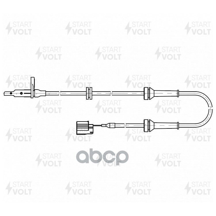 

Датчик ABS для а/м Nissan Qashqai J11 (13-) перед. кол. (VS-ABS 1401)