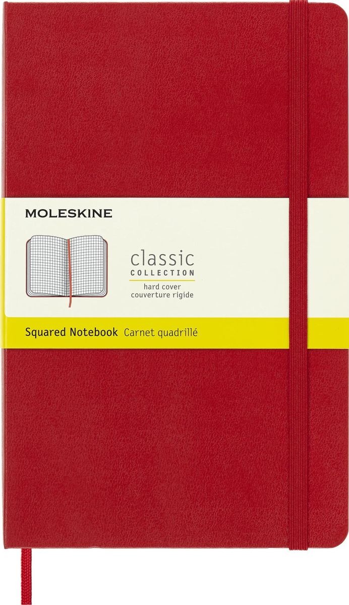 

Блокнот Moleskine Classic, 240стр, в клеточку, твердая обложка, красный qp061r, Блокнот Moleskine Classic, 240стр, в клеточку, твердая обложка, красный [qp061r]