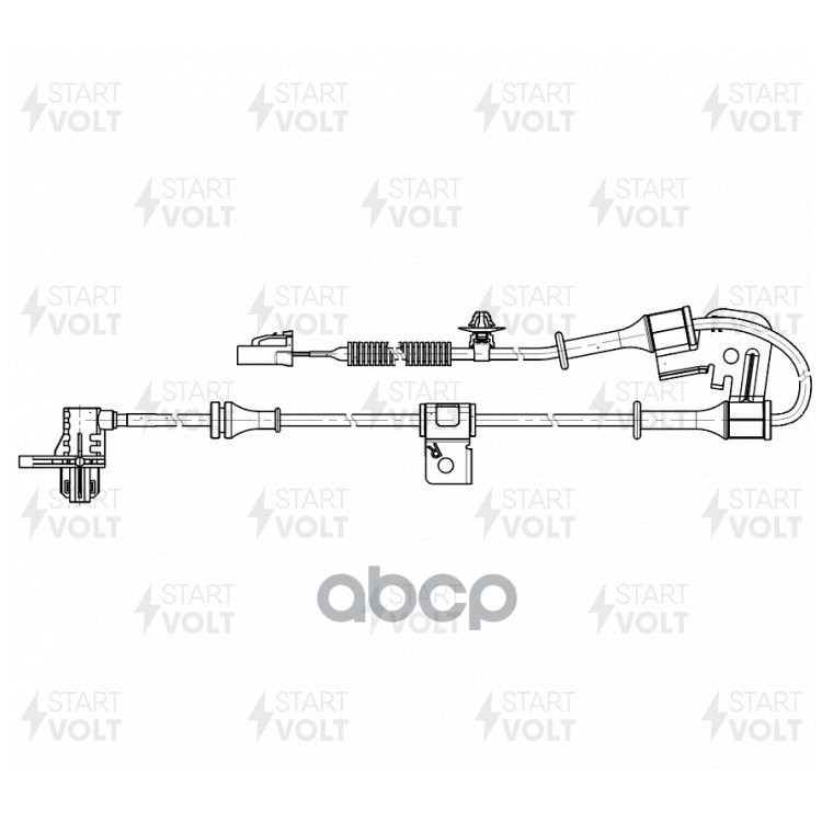 

Датчик ABS для а/м Hyundai Solaris (10-)/KIA Rio (11-) перед. прав. (V