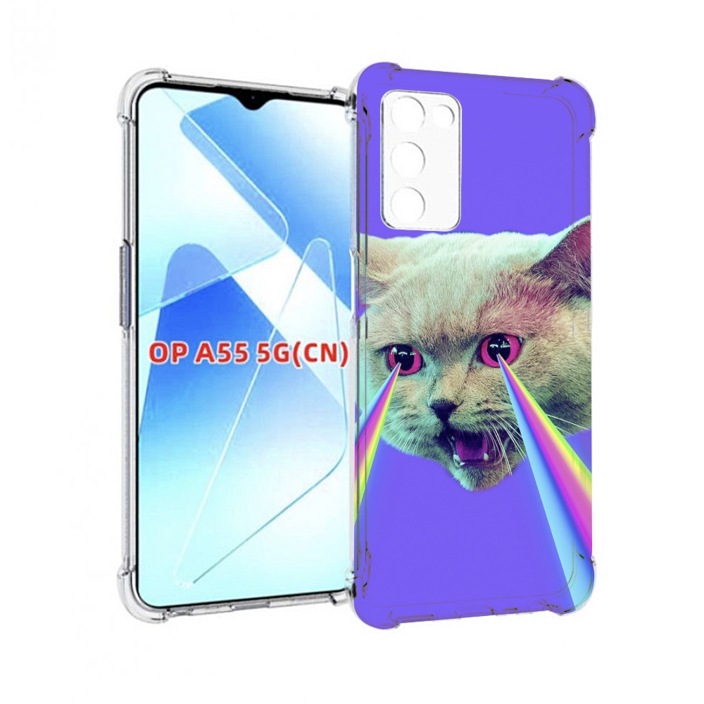 

Чехол MyPads кот с радугой в глазах для Infinix Zero X Neo, Прозрачный, Tocco