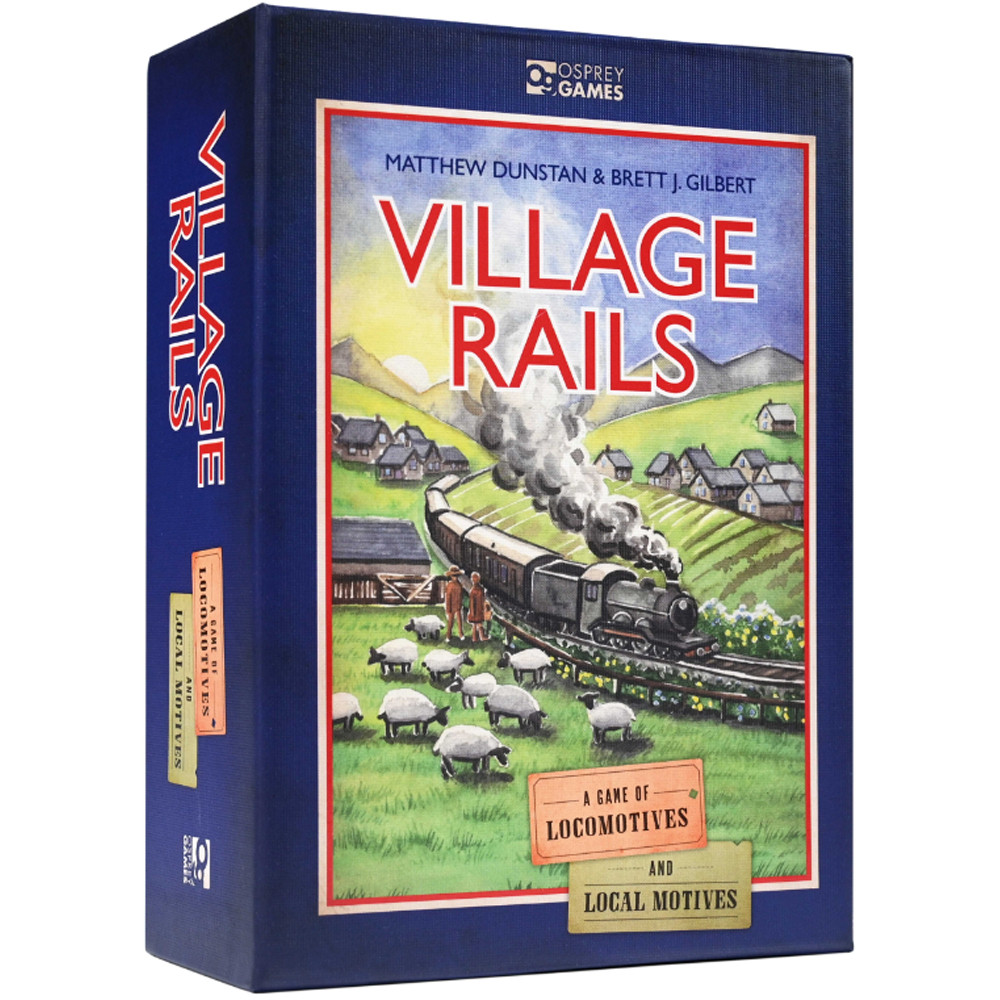 Настольная игра Osprey Games Village Rails Сельские железные дороги