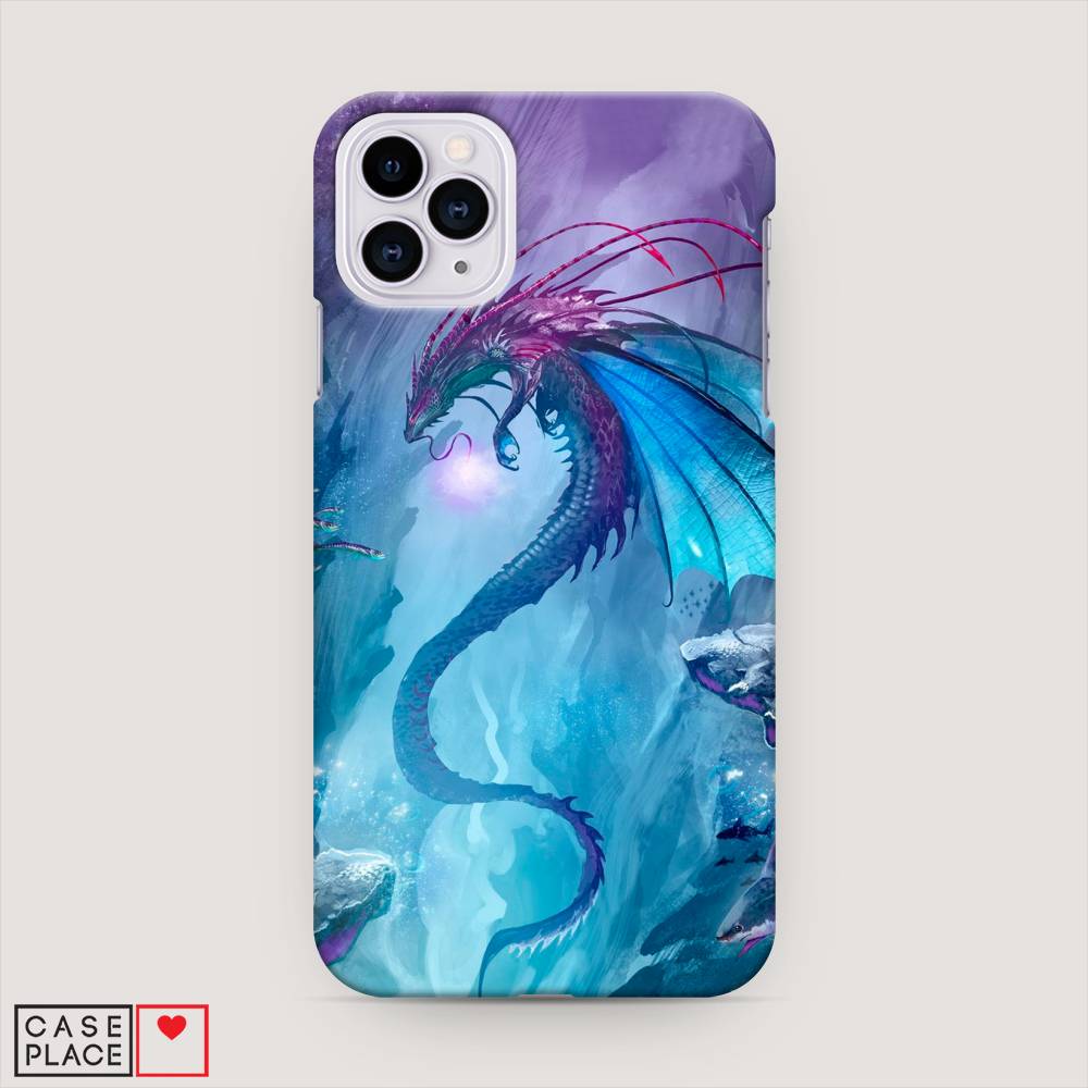 

Пластиковый чехол "Водный дракон" на Apple iPhone 11 Pro Max, 12220-1
