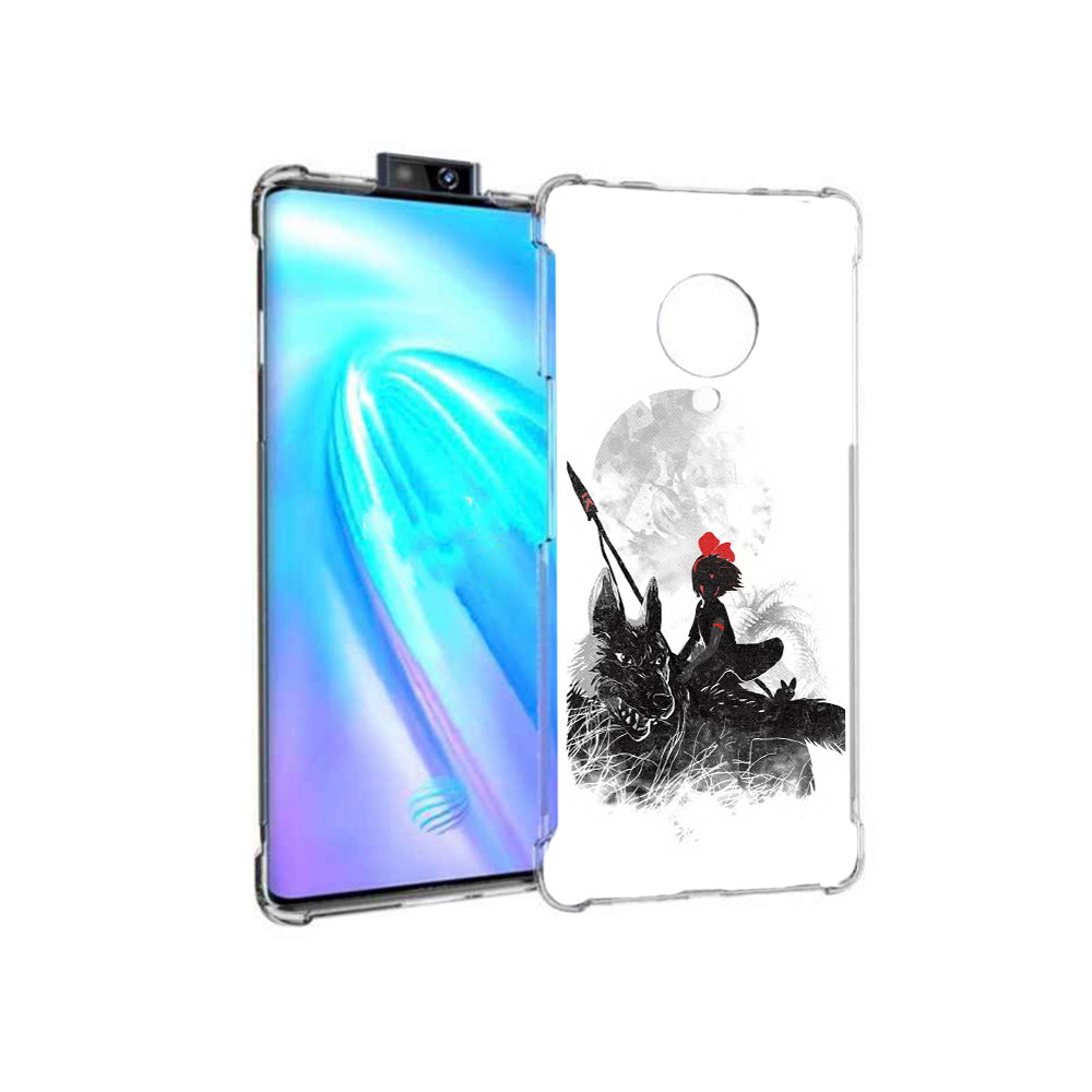 

Чехол MyPads Tocco для Vivo NEX 3 мононоке (PT136035.381.481), Прозрачный, Tocco