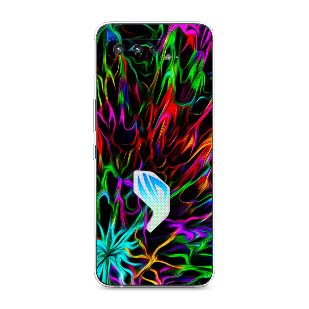 

Чехол для Asus Rog Phone 5/5s "Разноцветные разводы", 44250-3