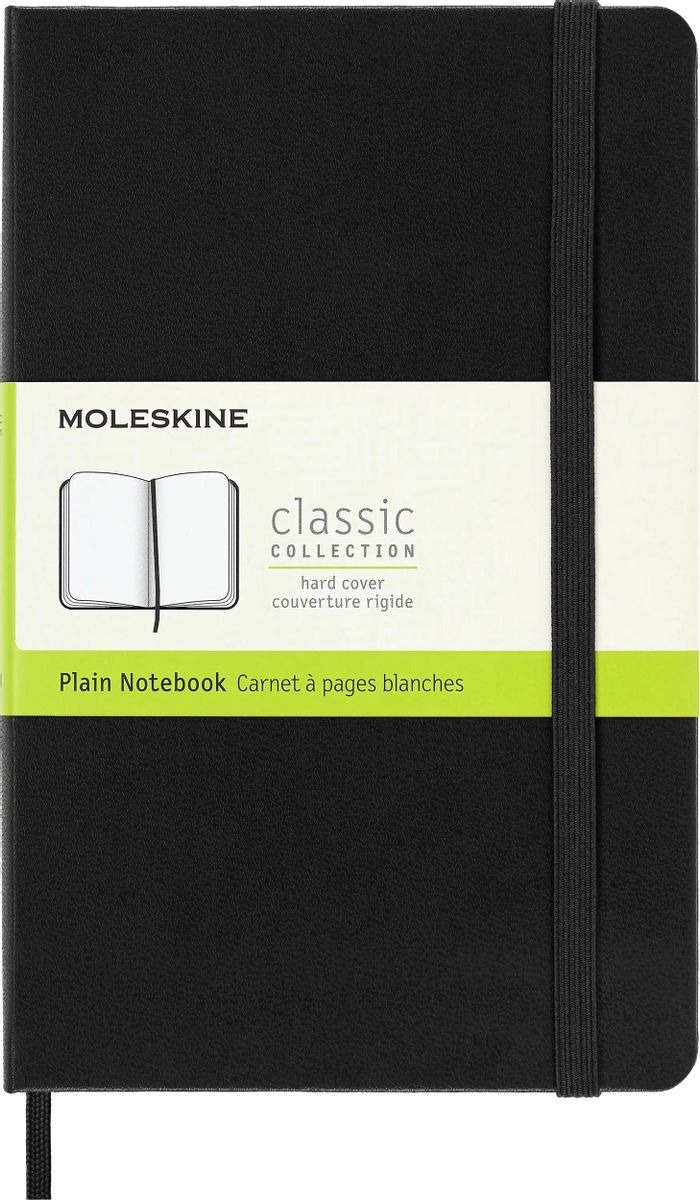 

Блокнот Moleskine Classic, 208стр, без разлиновки, твердая обложка, черный qp052, Блокнот Moleskine Classic, 208стр, без разлиновки, твердая обложка, черный [qp052]