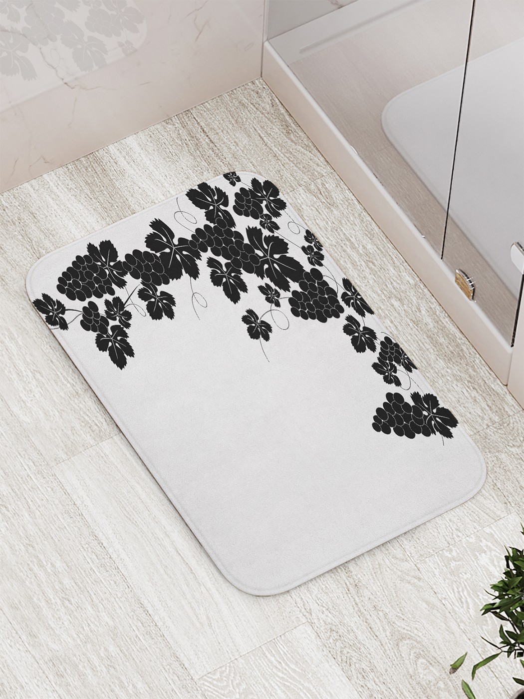

bath_86184 Коврик противоскользящий для ванной, сауны, бассейна, 77х52 см