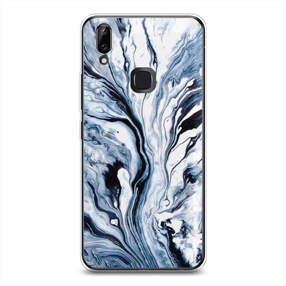 

Чехол Awog на Vivo Y85/V9 "Голубой минерал мрамор", Разноцветный, 260350-3