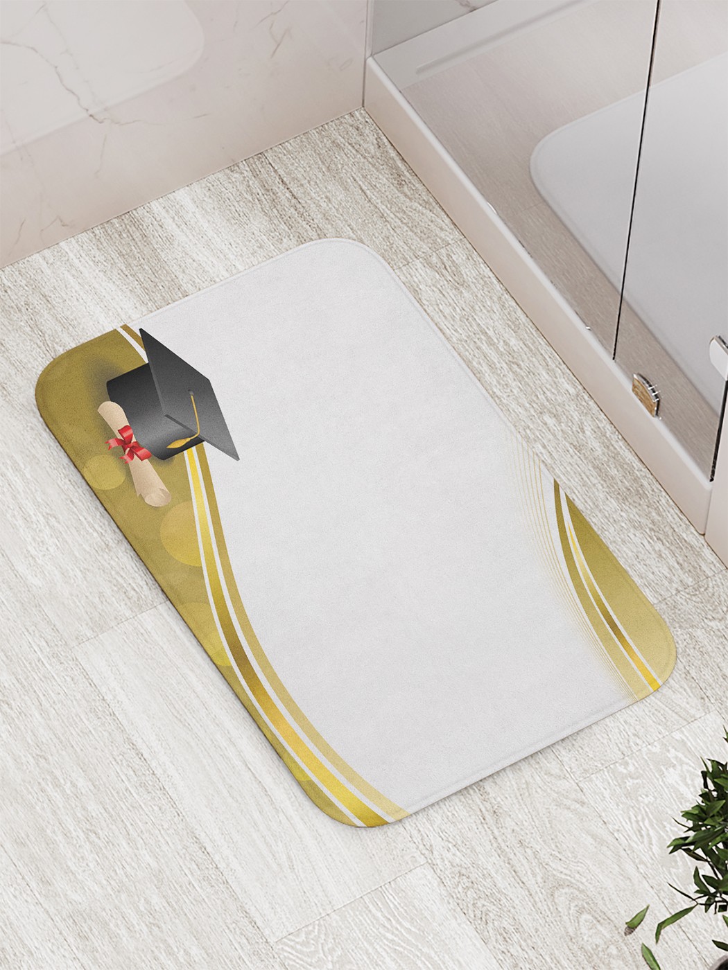 

bath_86149 Коврик противоскользящий для ванной, сауны, бассейна, 77х52 см