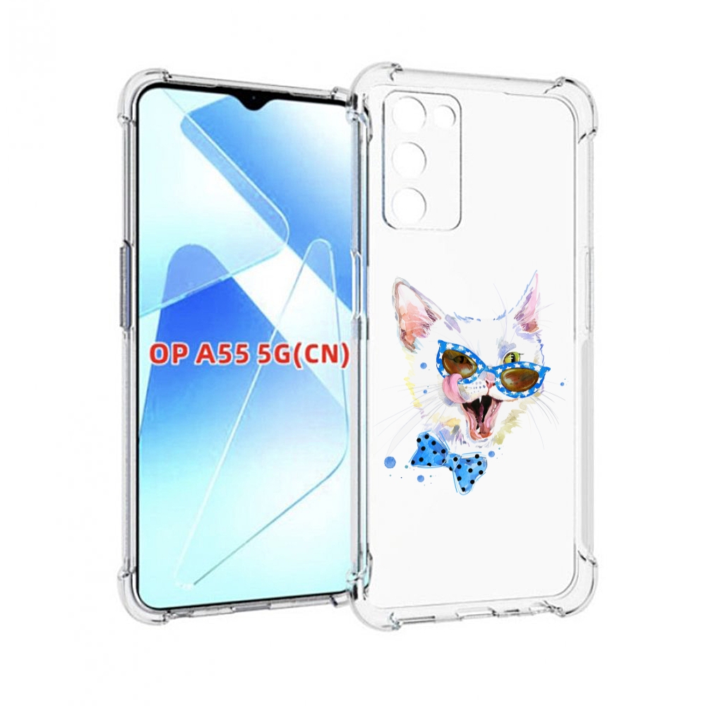 

Чехол MyPads белый кот для Infinix Zero X Neo, Прозрачный, Tocco