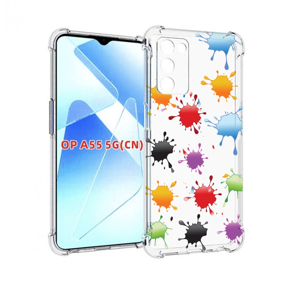 

Чехол MyPads кляксы для Infinix Zero X Neo, Прозрачный, Tocco