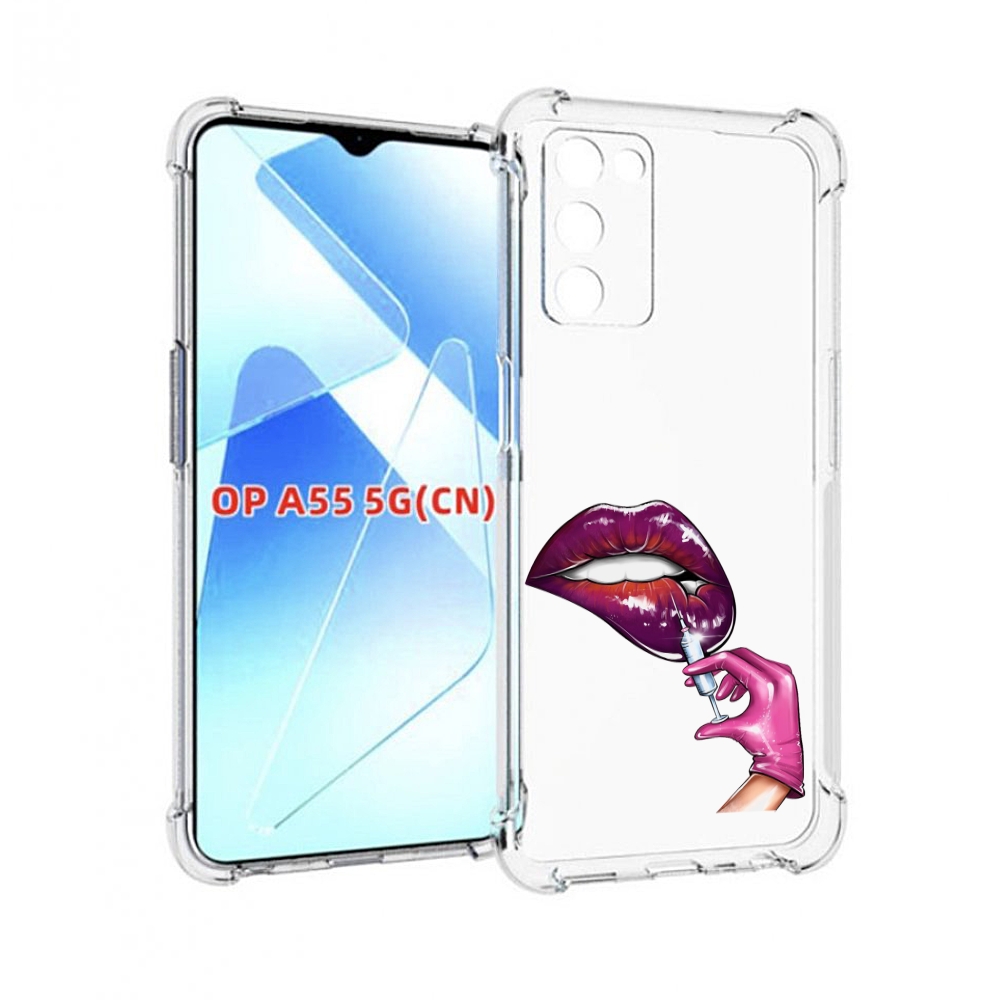 

Чехол MyPads качаем-губы для Infinix Zero X Neo, Прозрачный, Tocco