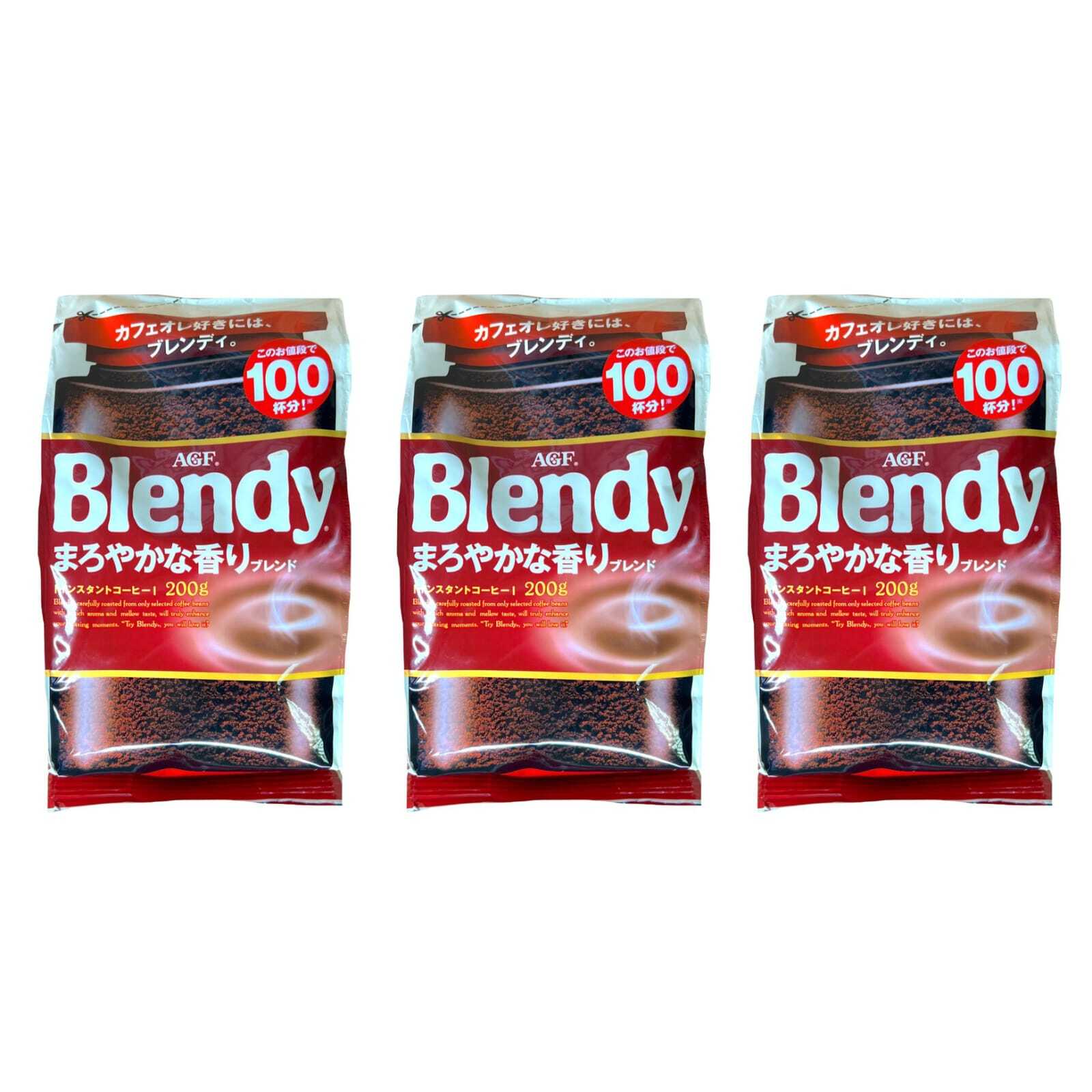 Кофе растворимый AGF Blendy Moka, 200 г * 3 шт