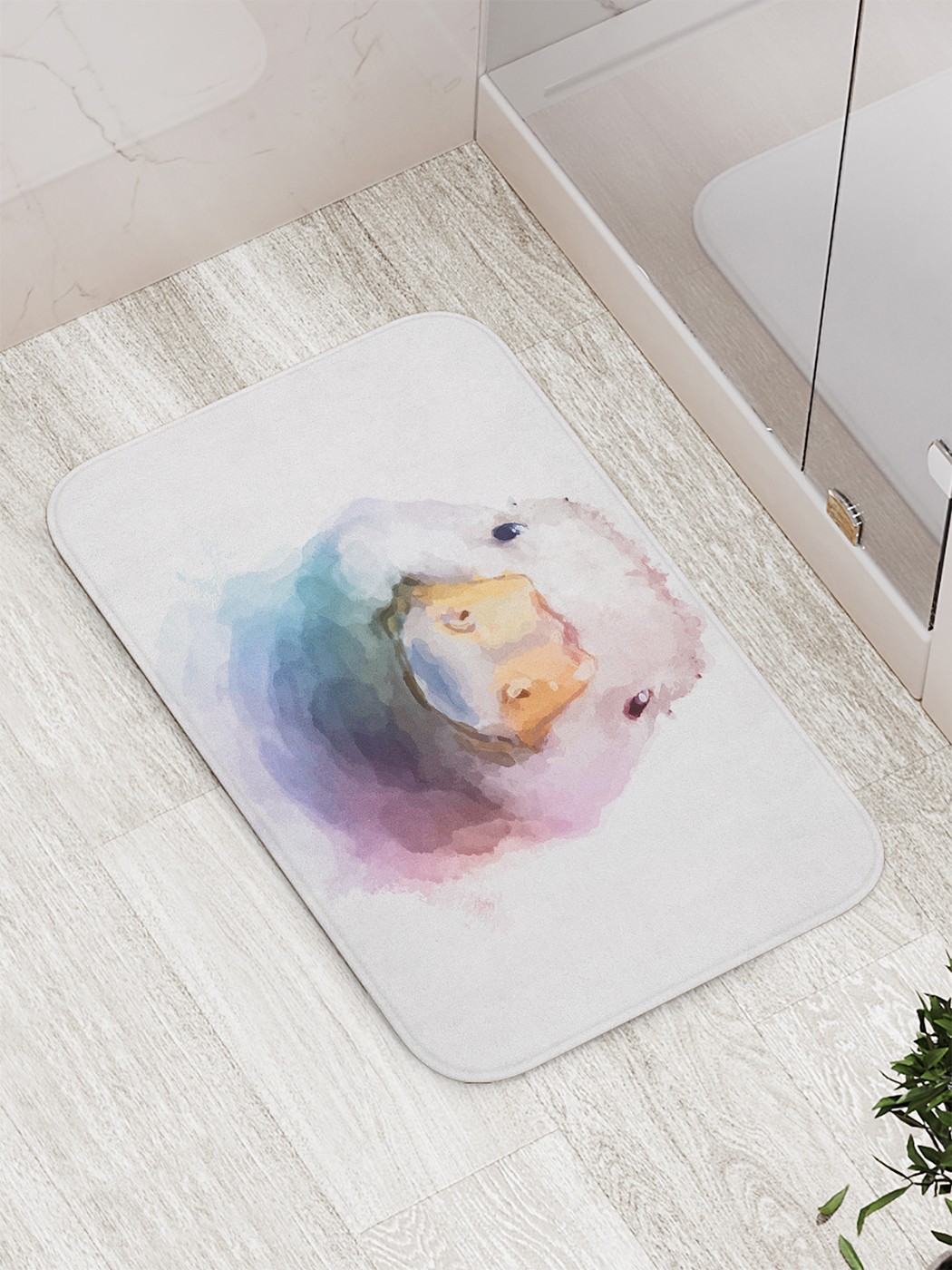 

bath_86065 Коврик противоскользящий для ванной, сауны, бассейна, 77х52 см
