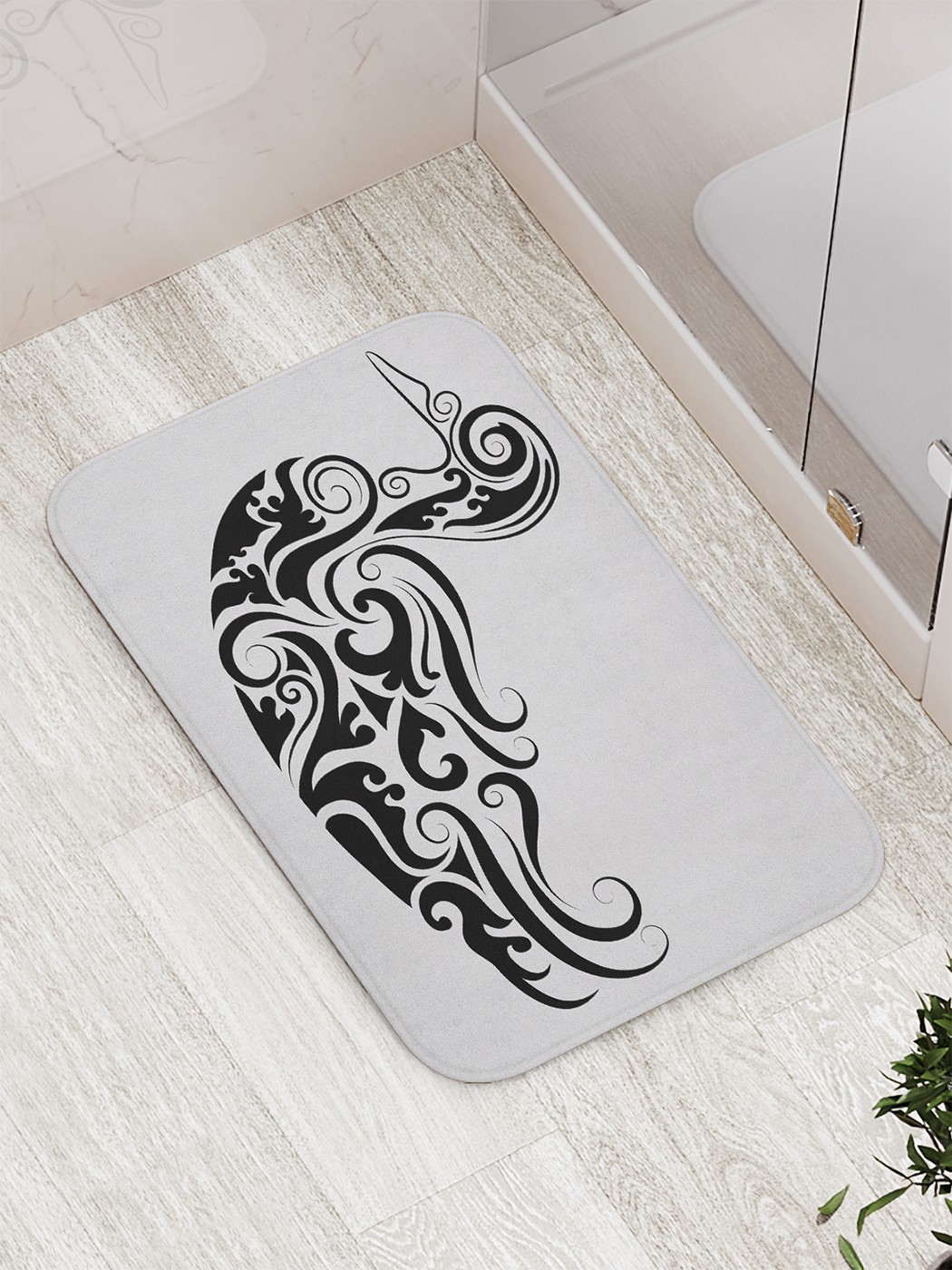 

bath_86058 Коврик противоскользящий для ванной, сауны, бассейна, 77х52 см