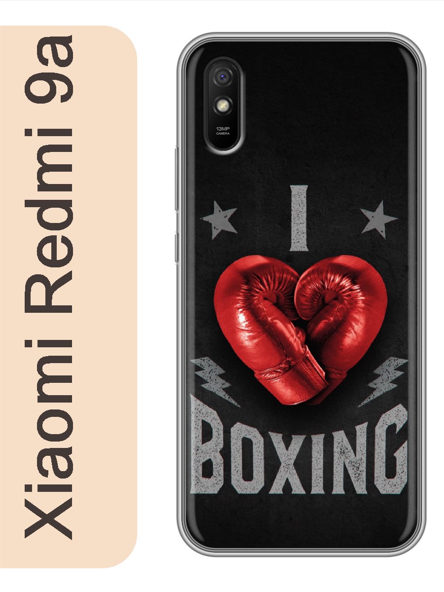 

Чехол на Xiaomi Redmi 9a бокс 629, red9aspor