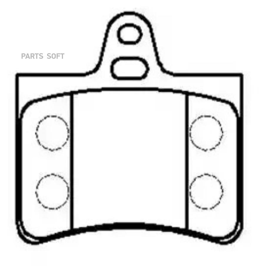 

Колодки тормозные дисковые CITROEN: C5 , C5 