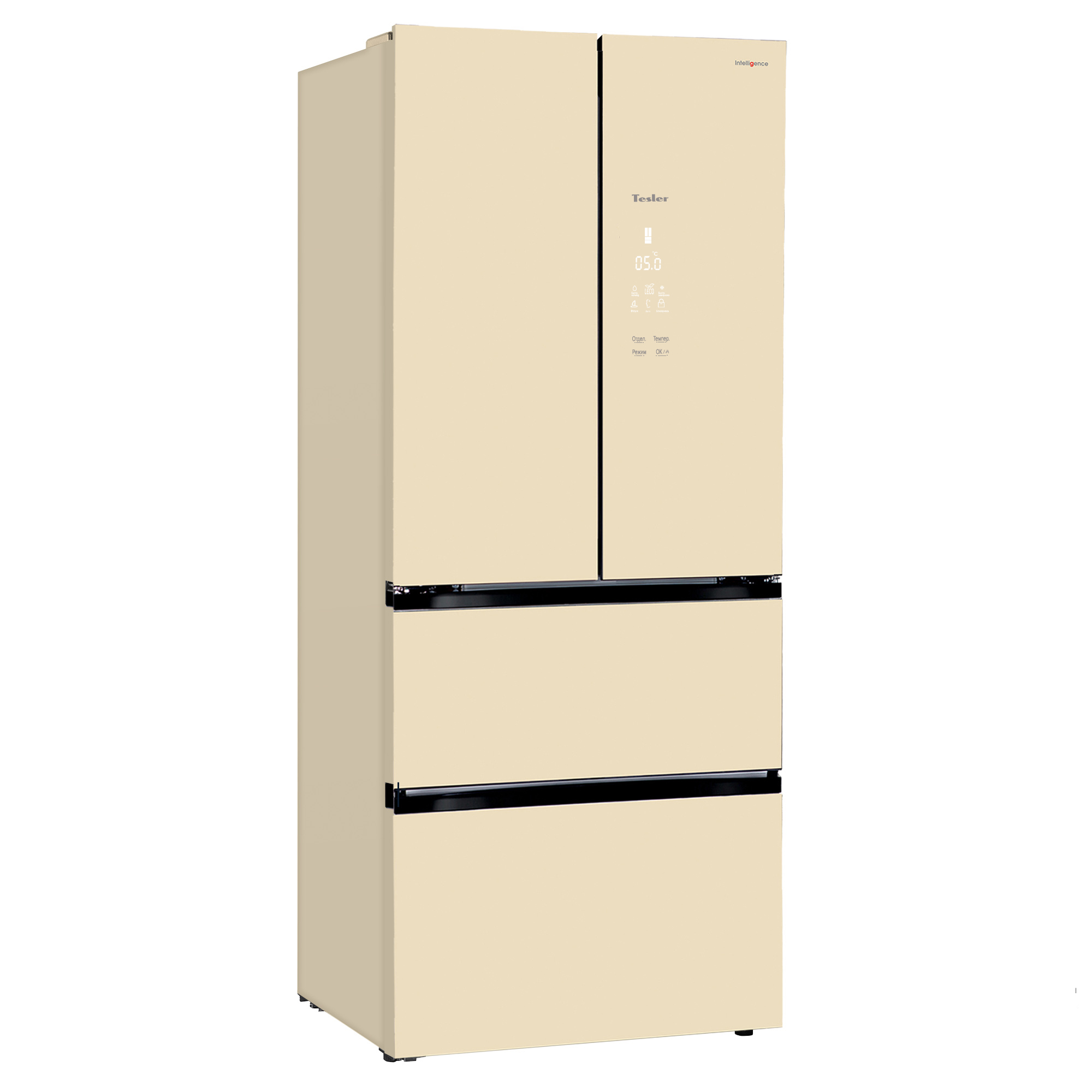 фото Холодильник tesler rfd-361i crystal beige