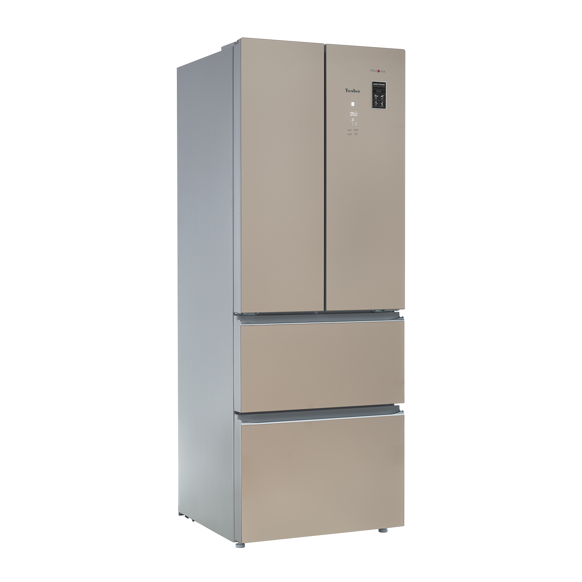 

Холодильник Tesler RFD-361I CRYSTAL BEIGE, RFD-361I CRYSTAL BEIGE