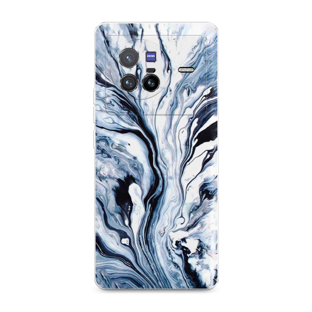 

Чехол Awog на Vivo X80 "Голубой минерал мрамор", Разноцветный, 266550-3