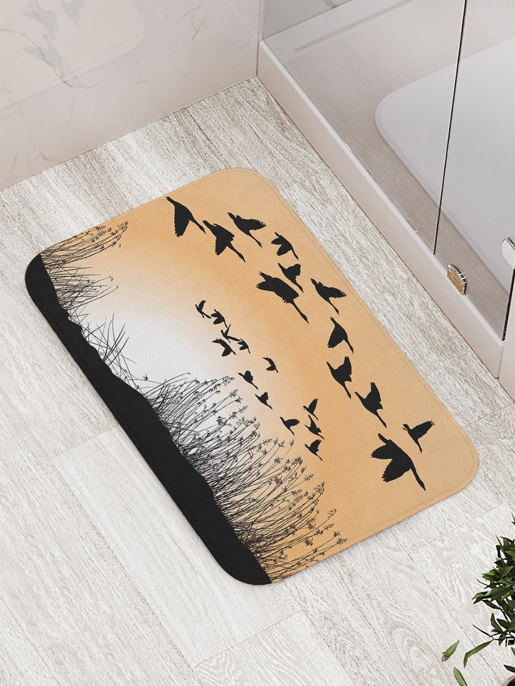 

bath_86049 Коврик противоскользящий для ванной, сауны, бассейна, 77х52 см