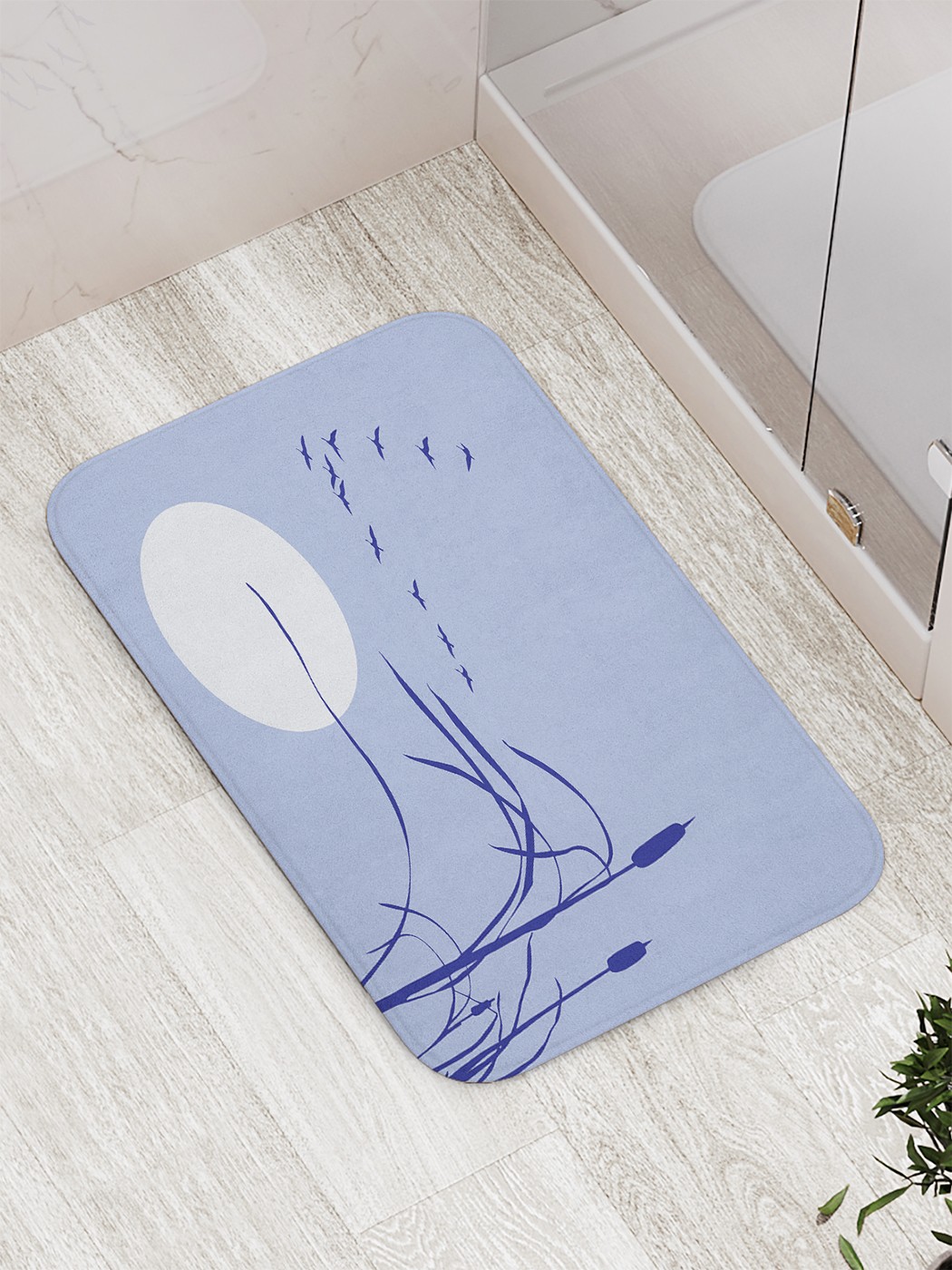 

bath_86045 Коврик противоскользящий для ванной, сауны, бассейна, 77х52 см