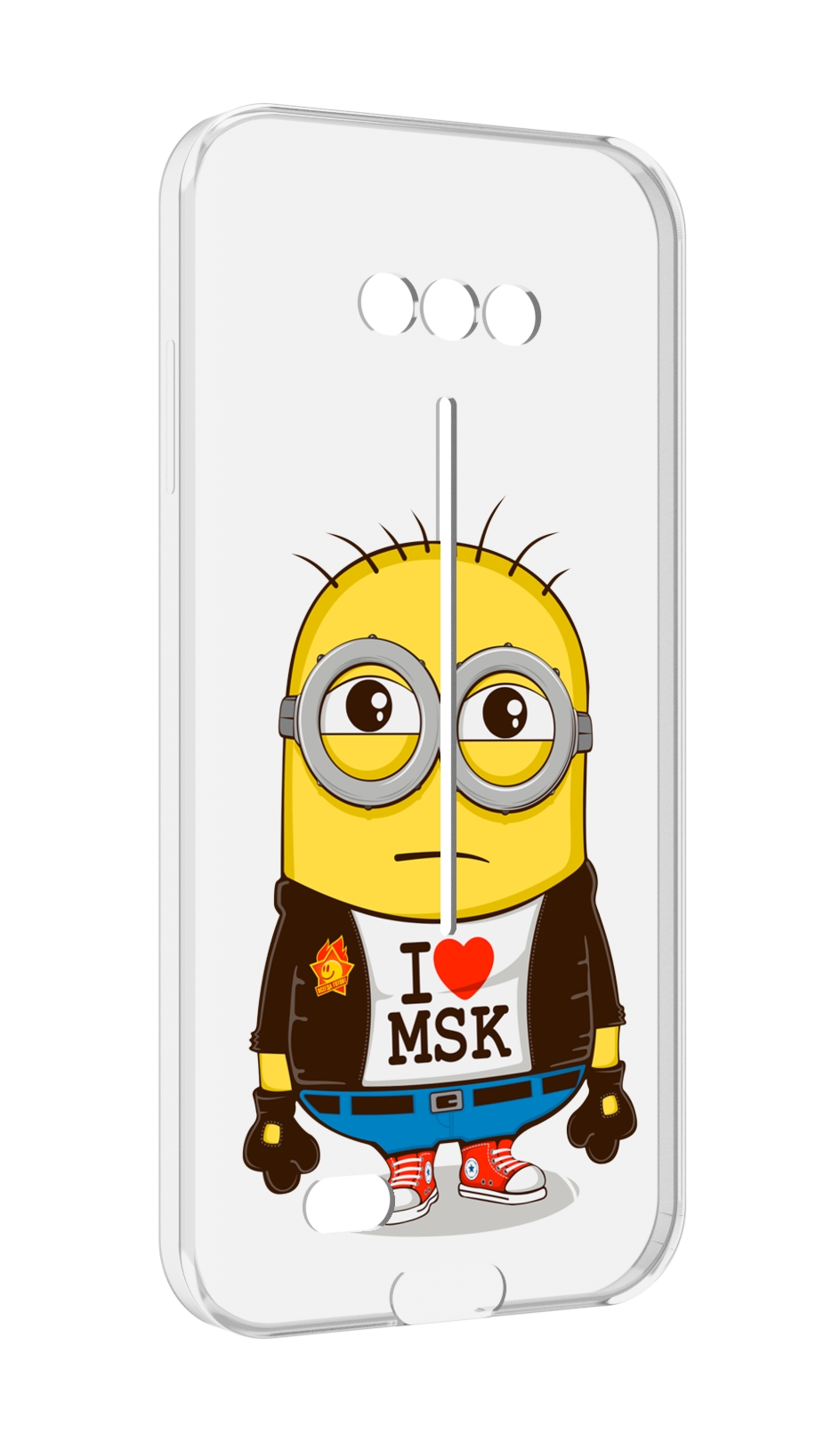 

Чехол MyPads миньон-я-люблю-Мск для Doogee S41/S41 Pro противоударный, Tocco